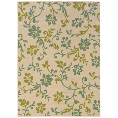 Oriental Weavers Sphinx Caspian Ivory/Green Rug - Rug Size: Round 7'10" at Sears.com