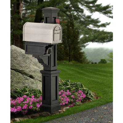 Mayne Inc. Rockport Single Mailbox Post - Color: White at Sears.com