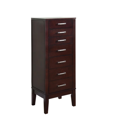POWELL Contemporary Jewelry Armoire in Dark Espresso at Sears.com