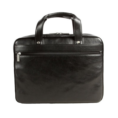 Dr. Koffer Fine Leather Accessories Slim Laptop Bag - Color: Black at Sears.com