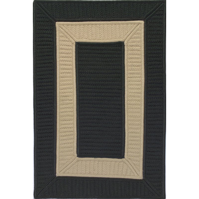 COLONIAL MILLS Tournament Dark Green/Linen Rug - Rug Size: 27" x 46" at Sears.com