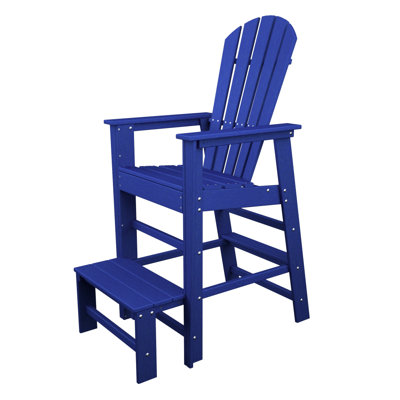 Polywood Shell Back Lifeguard Chair - Finish: Pacific Blue at Sears.com