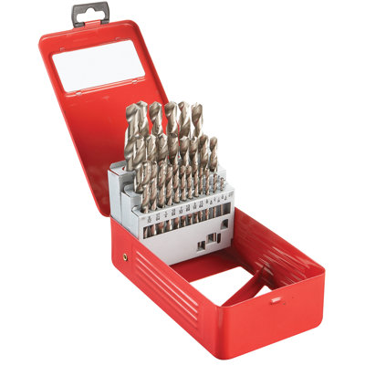 Bosch power tools 29 Piece High Speed Steel Drill Set With Metal Case  96029 at Sears.com