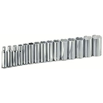 Armstrong Tools 15 Piece 1/2" Dr. Deep Socket Sets - 15 pc 6 pt deep 1/2" dr.socket set at Sears.com