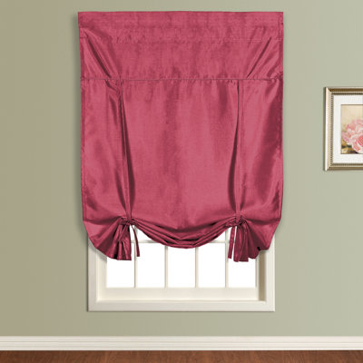 United Curtain Co. Anna Tie-Up Shade - Color: Burgundy at Sears.com