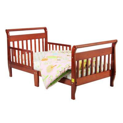 Dream On Me Sleigh Toddler Bed - Finish: Cherry at Sears.com