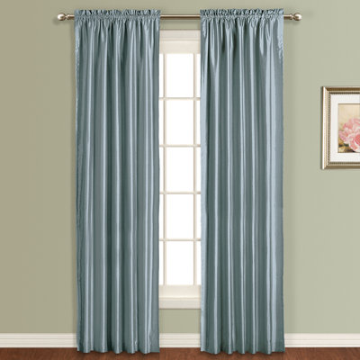 United Curtain Co. Anna Panel - Color: Blue, Size: 84" H x 54" W at Sears.com