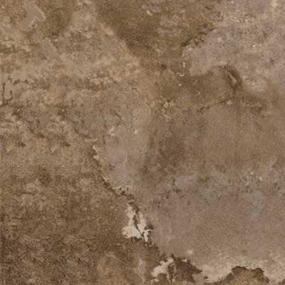 Congoleum DuraCeramic 15-5/8" x 15-5/8" Rustic Stone Vinyl Tile in Tobacco Clay at Sears.com