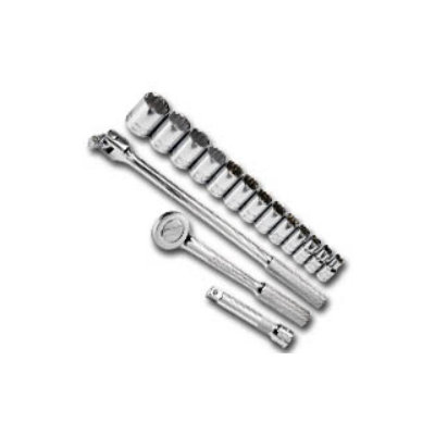 S-K Hand Tool Tool Set 1/2In. Drive 16Pc Sae 12 Point W/Ratch at Sears.com