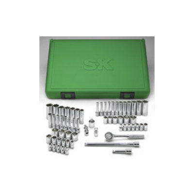 S-K Hand Tool Skt Set 1/4" Dr. Fract & Metric 60Pc at Sears.com