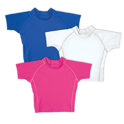 I Play Short Sleeve Rash Guard - Size: 4T (4 yr), Color: Hot Pink at Sears.com