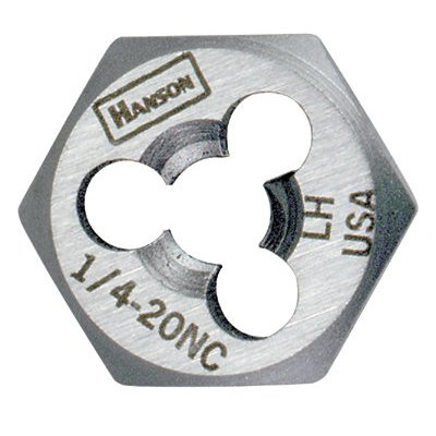 Irwin High Carbon Steel Re-Threading Fractional Hexagon Dies - die 3/8-16 hrt hanson16nc at Sears.com