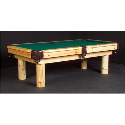 Northwoods Billiards Norway  7' or 8' Pool Table - Finish: Clear Lacquer, Felt Color: Brown, Size: 7' at Sears.com