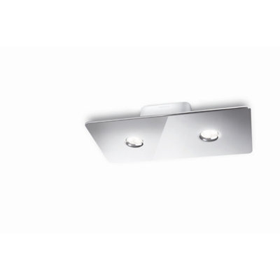 Philips Consumer Luminaire 1.6" 2 Light Semi Flush Mount - Finish: Chrome at Sears.com