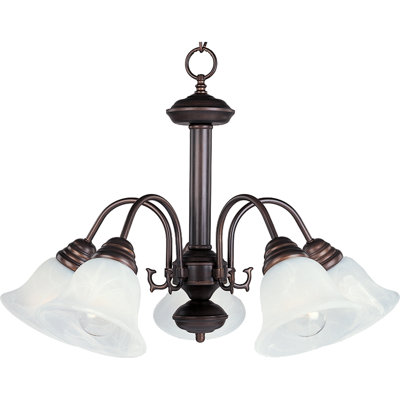 Maxim Lighting Malibu ES 5 Light Chandelier - Finish: Oil Rubbed Bronze at Sears.com