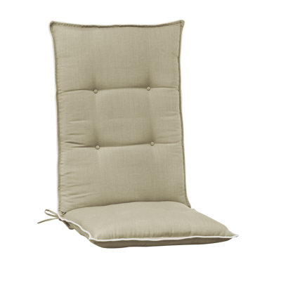 Arbora Teak Accent High Back Chair Cushion (Set of 2) - Color: Tan (Set of 2) at Sears.com