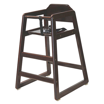 L.A. Baby Commercial Wooden High Chair - Finish: Cherry at Sears.com