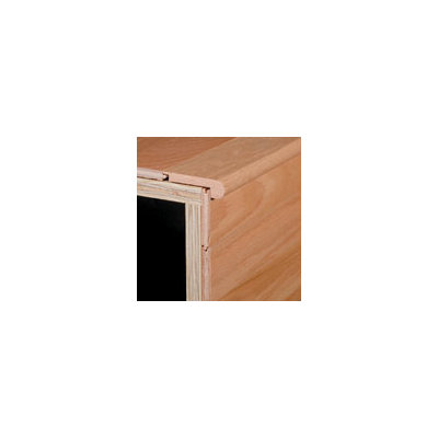 Armstrong 0.5" x 2.75" Cherry Stair nose in Cocoa - Sculpted at Sears.com