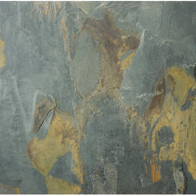 Emser Tile Natural Stone 16" x 16" Calibrated Slate Tile in Rustic Gold at Sears.com