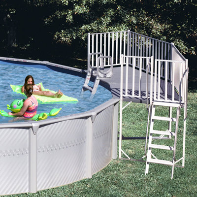 Heritage Pools 2 Piece Pool Fan Deck at Sears.com