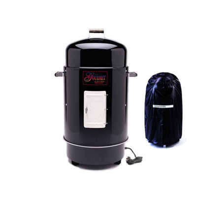 Brinkmann Gourmet Electric Smoker & Grill with Vinyl Cover - Finish: Red at Sears.com