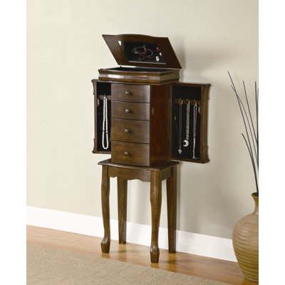 POWELL Louis Philippe Jewelry Armoire in Walnut at Sears.com