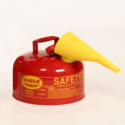 Eagle-MFG Type I - 2 Gallon Safety Can - Funnel: No, Fuel Type: Diesel (Yellow) at Sears.com