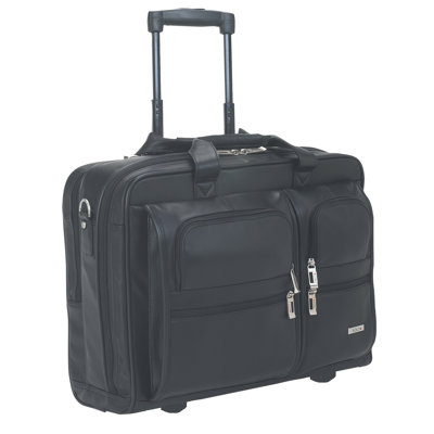 Solo Cases Leather Rolling Laptop Case at Sears.com