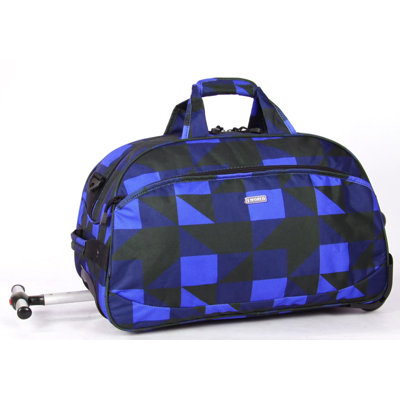 J World 20" Christy 2-Wheeled Travel Duffel - Color: Block Navy at Sears.com