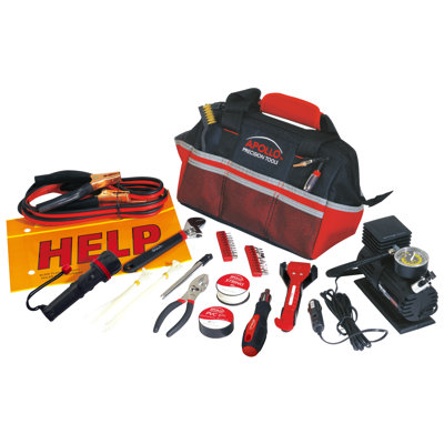Apollo Tools 53 Piece Roadside/Emergency Tool Kits with Air Compressor at Sears.com