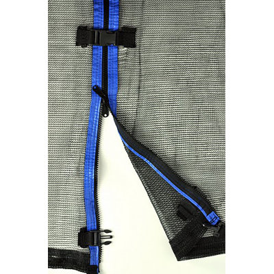 Upper Bounce Trampoline Enclosure Safety Net For 14 FT. Round Frames Using 3 Arches, with Sleeves on top (Poles Not Included) at Sears.com