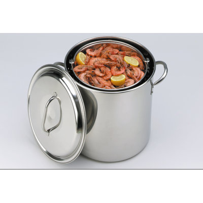 King Kooker&reg; Stock Pot and Basket with Lid - Size: 22 Quart at Sears.com