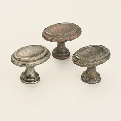 Omnia Vintage Cabinet Knob - Finish: Vintage Brass, Size: 1.57" at Sears.com