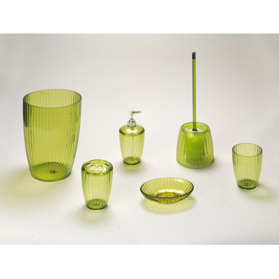 CARNATION HOME FASHIONS Acrylic Ribbed Tumbler - Color: Palm Green at Sears.com