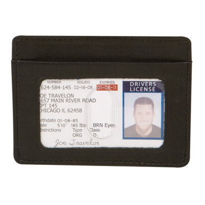 Travelon RFID Blocking Cash and Card Sleeve in Black at Sears.com