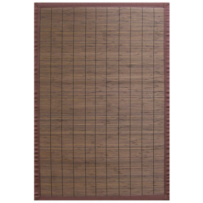 Anji Mountain Bamboo Rugs Villager Coffee Rug - Rug Size: 6' x 9' at Sears.com