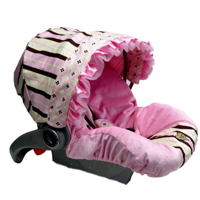 Baby Bella Maya Infant Car Seat Cover with Canopy - Color: Pixie Stix at Sears.com