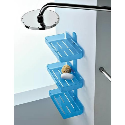 Toscanaluce by Nameeks Wall Mounted Accessory Holder - Finish: Light Blue, Shelves: Two, Size: 12" at Sears.com
