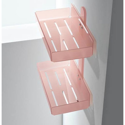 Toscanaluce by Nameeks Wall Mounted Accessory Holder - Finish: Pink, Shelves: Two, Size: 8" at Sears.com