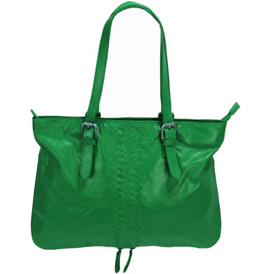 Latico Leathers Henrietta Mimi in Memphis East/West Expandable Tote - Color: Burgundy at Sears.com
