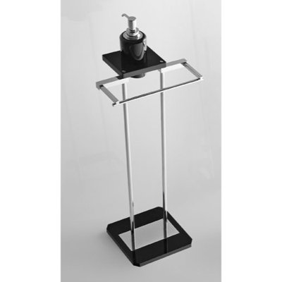 Toscanaluce by Nameeks Chrome Two Function Bidet Stand with Plexiglass Base - Base Finish: Green at Sears.com
