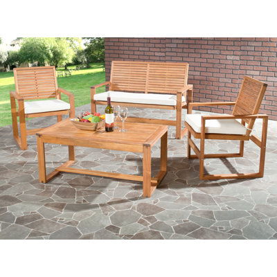 Safavieh James 4 Piece Lounge Seating Group at Sears.com