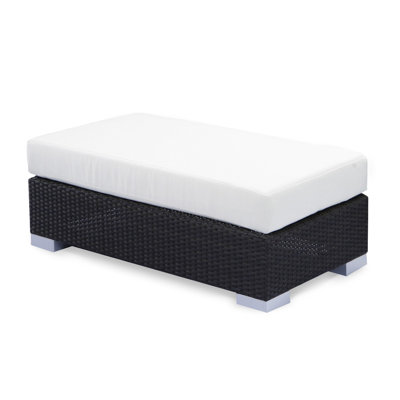 Source Outdoor King Ottoman with Cushion - Fabric: Off-White at Sears.com