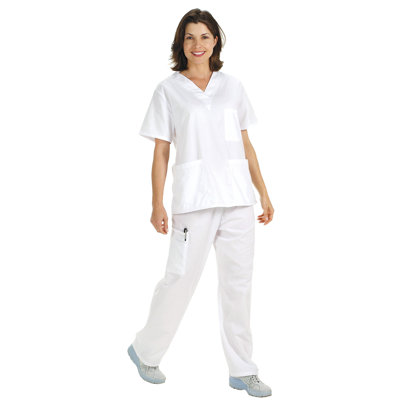 Prestige Medical Premium Scrub Pants - Color: White, Size: Large at Sears.com