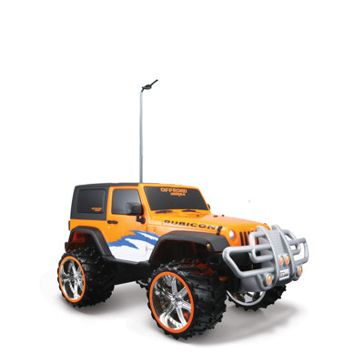 maisto R/C Off-Road Jeep Wrangler Rubicon - Color: Orange at Sears.com