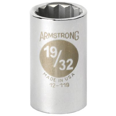Allen 1/2" Dr. Standard Sockets - skt 1/2dr 12pt 11/16 at Sears.com