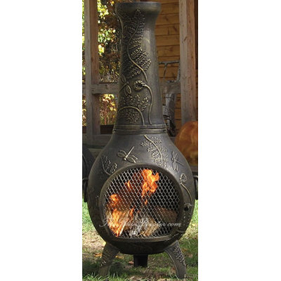 THE BLUE ROOSTER Dragonfly Chiminea - Finish: Gold Accent at Sears.com