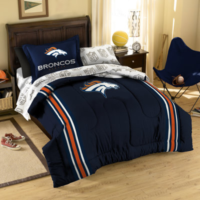 Northwest Co. NFL Denver Broncos Bed in Bag Set - Size: Full at Sears.com