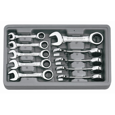 KD Tools 10Pc Metric Stubby Gear Wr Set at Sears.com