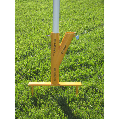Original Umbrella Stand In Ground Portable Umbrella Stand - Color: Yellow at Sears.com